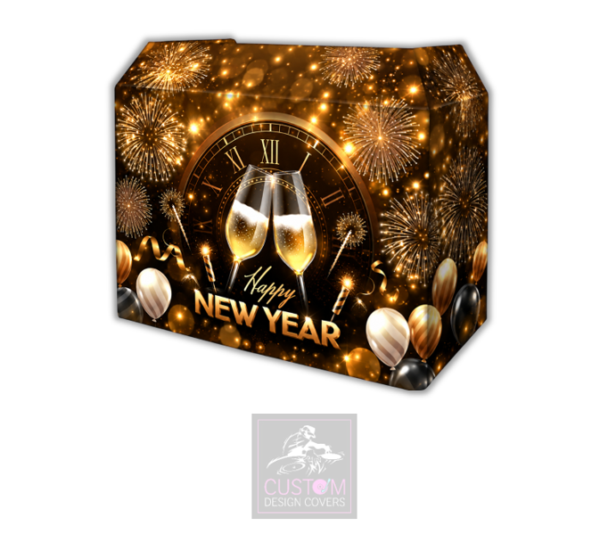 New Years Eve Lycra DJ Booth Cover