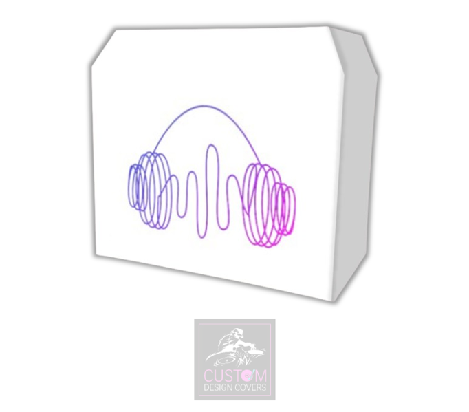 Heaphone Lycra DJ Booth Cover