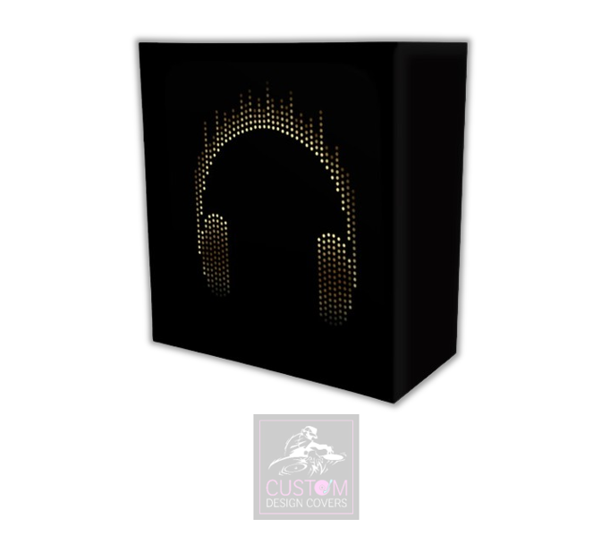 Headphones Lycra DJ Booth Cover