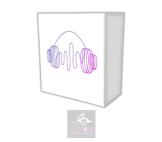 Headphones Lycra DJ Booth Cover