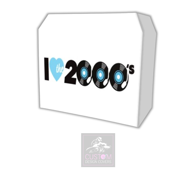 I Heart The 2000's Lycra DJ Booth Cover