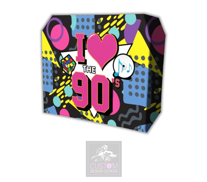 The All Time 90's DJ Booth Lycra Cover