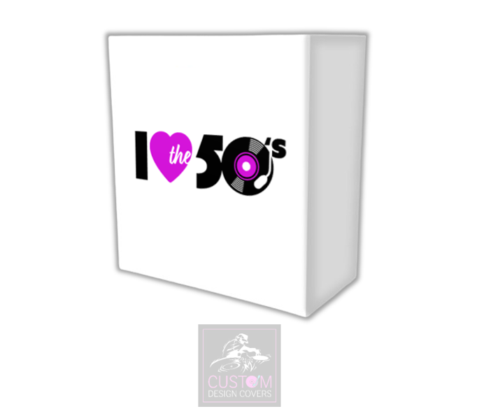 I Heart The 50's Lycra DJ Booth Cover