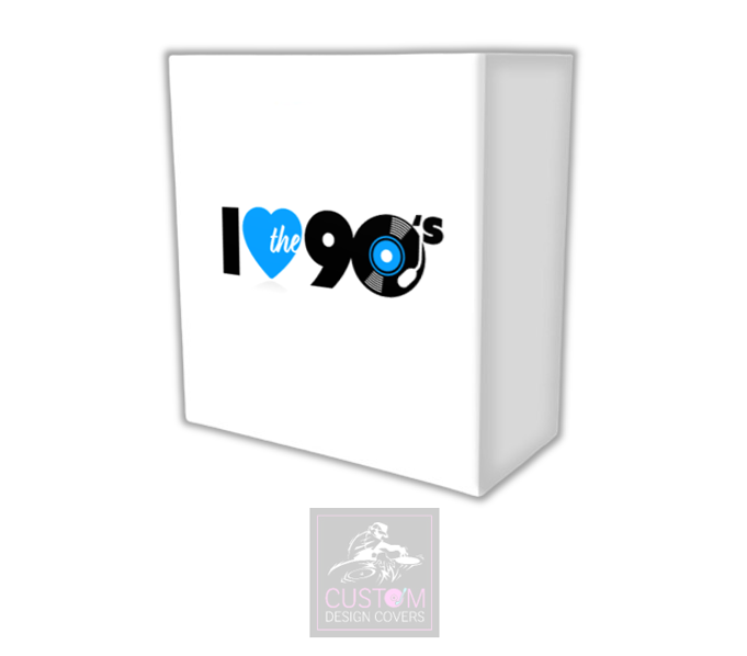 I Heart The 90's Lycra DJ Booth Cover