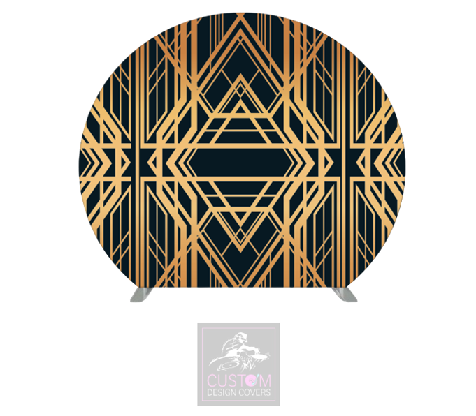 Gatsby Half Circle Pillowcase Backdrop Cover