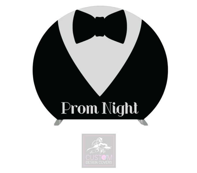 Prom Night Half Circle Pillowcase Backdrop Cover (DOUBLE SIDED)