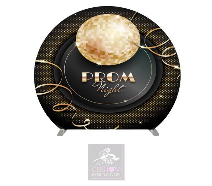 Prom Night Half Circle Pillowcase Backdrop Cover