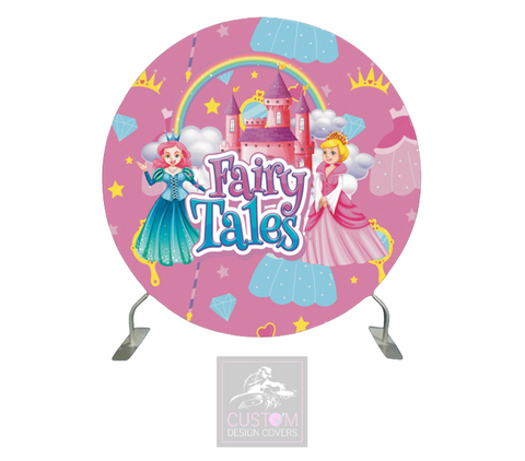 Fairy Tales Colour Block Full Circle Backdrop Cover (DOUBLE SIDED)