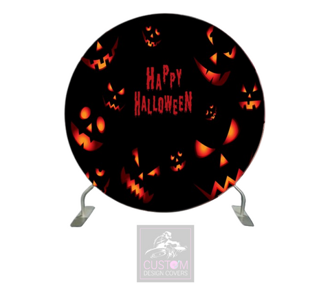 Happy Halloween Full Circle Backdrop Cover (DOUBLE SIDED)