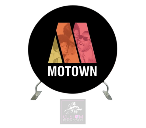 Motown Full Circle Backdrop Cover (DOUBLE SIDED)