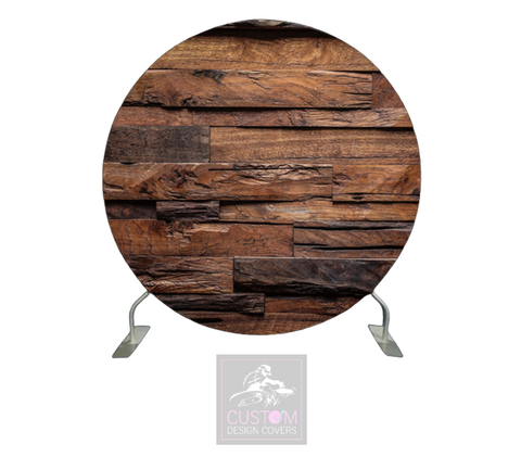 Old Rustic Full Circle Backdrop Cover
