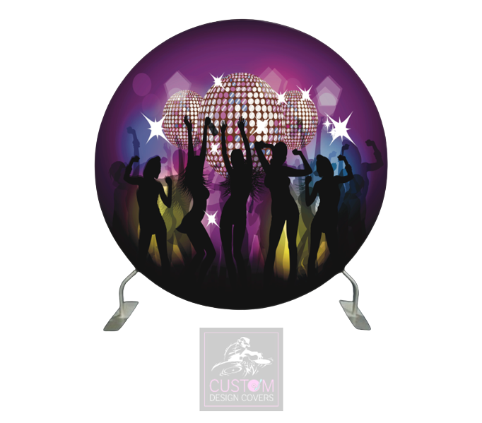 Party People Full Circle Pillowcase Backdrop Cover
