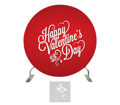 Valentines Full Circle Backdrop Cover