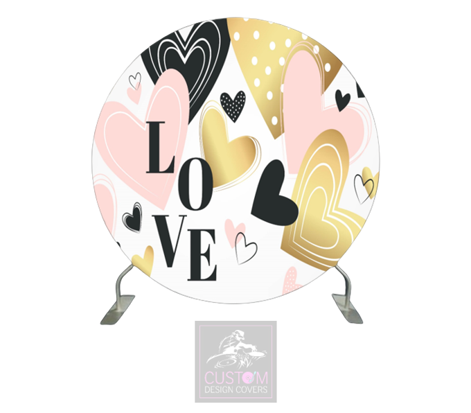 Love Full Circle Pillowcase Backdrop Cover