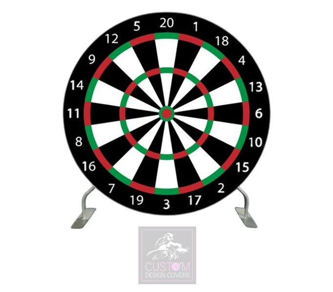 Dart Board Full Circle Pillowcase Backdrop Cover