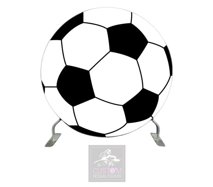 Football Full Circle Pillowcase Backdrop Cover
