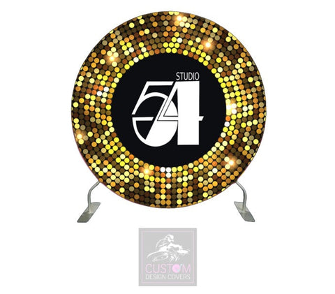 Studio 54 Full Circle Backdrop Cover (DOUBLE SIDED)