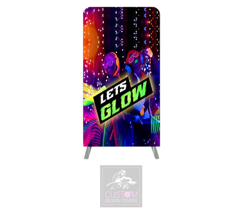 Let’s Glow Themed Lycra Banner Cover