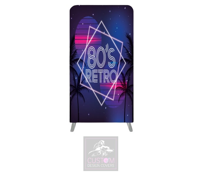 80’s Retro Lycra Display Banner Cover