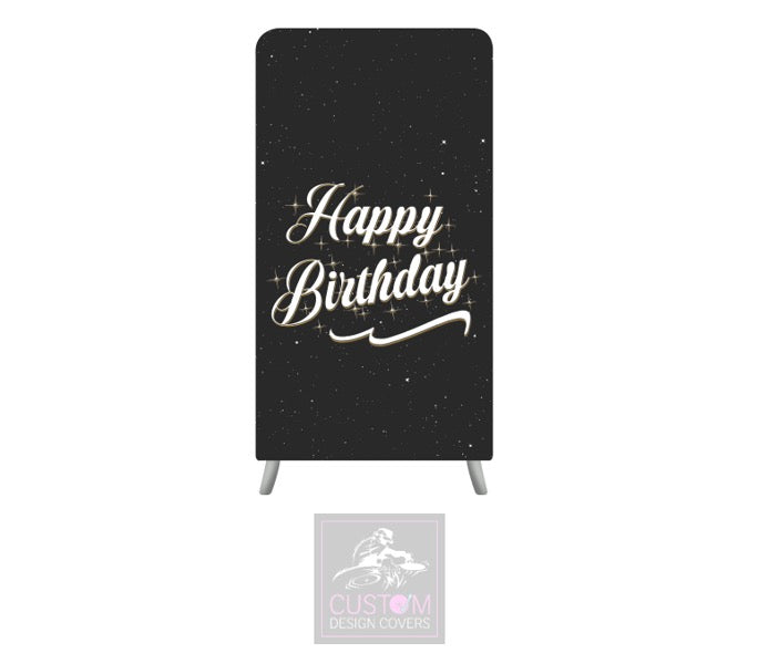 Happy Birthday Lycra Display Banner Cover