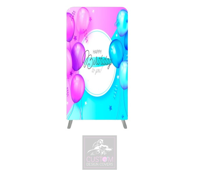 Happy Birthday Lycra Display Banner Cover