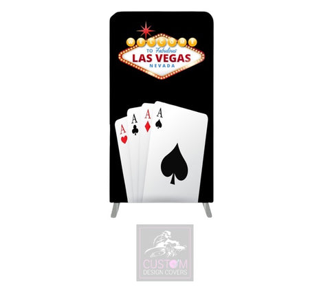 Las Vegas Themed Lycra Banner Cover - DOUBLE SIDED