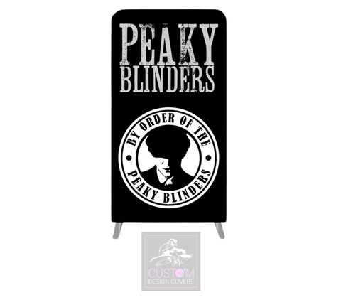 Peaky Blinders Themed Lycra Banner Cover - DOUBLE SIDED