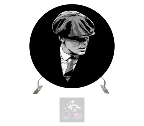 Peaky Blinders Full Circle Backdrop Cover (DOUBLE SIDED)