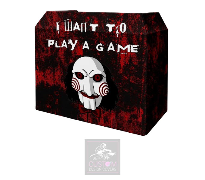Halloween - I Want To Play A Game UV Lycra DJ Booth Cover