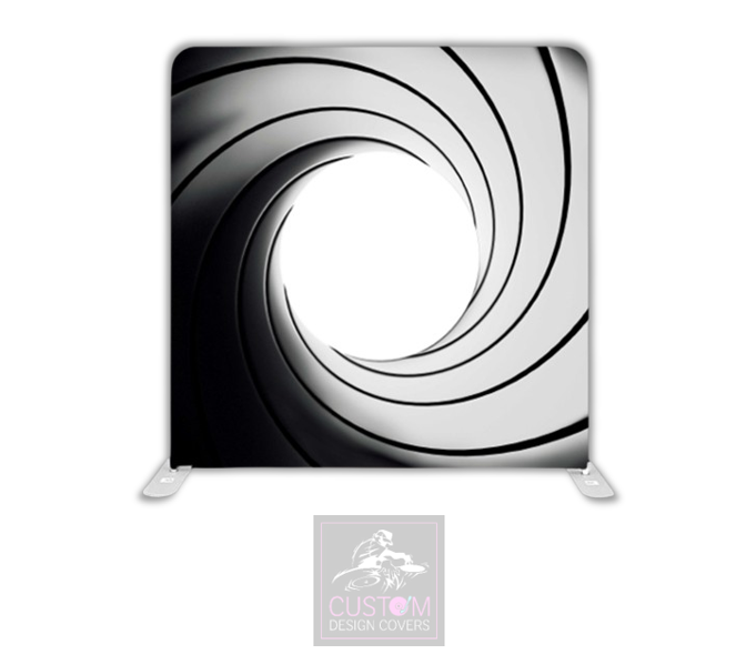 Tunnel Vision Lycra Pillowcase Backdrop Cover (DOUBLE SIDED)