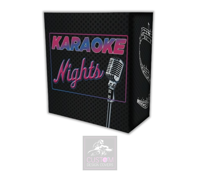 Karaoke Lycra DJ Booth Cover