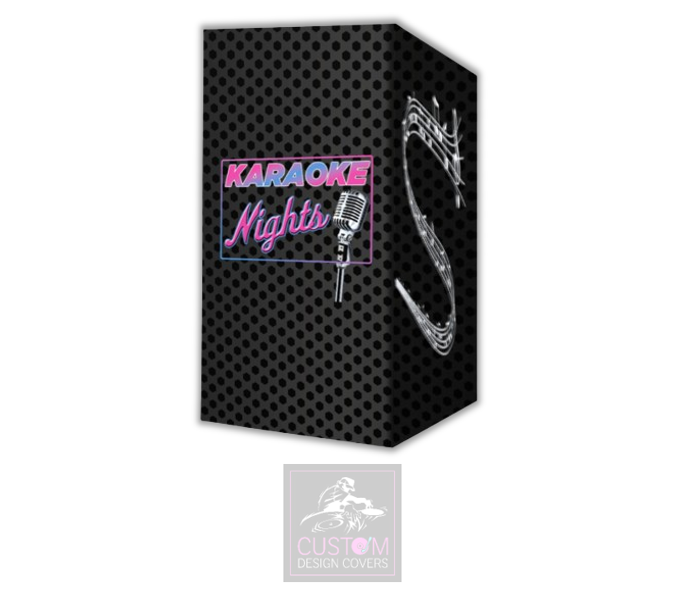 Karaoke Lycra DJ Booth Cover