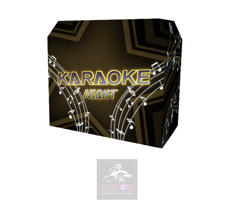 Karaoke Lycra DJ Booth Cover