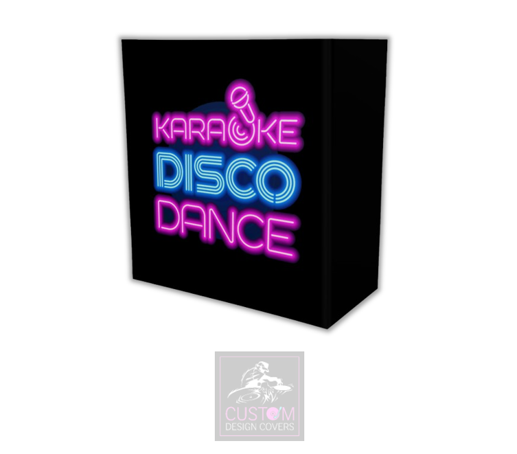 Karaoke, Disco, Dance Lycra DJ Booth Cover