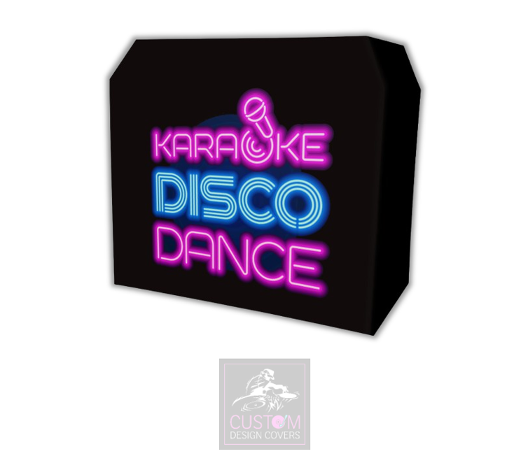 Karaoke, Disco, Dance Lycra DJ Booth Cover