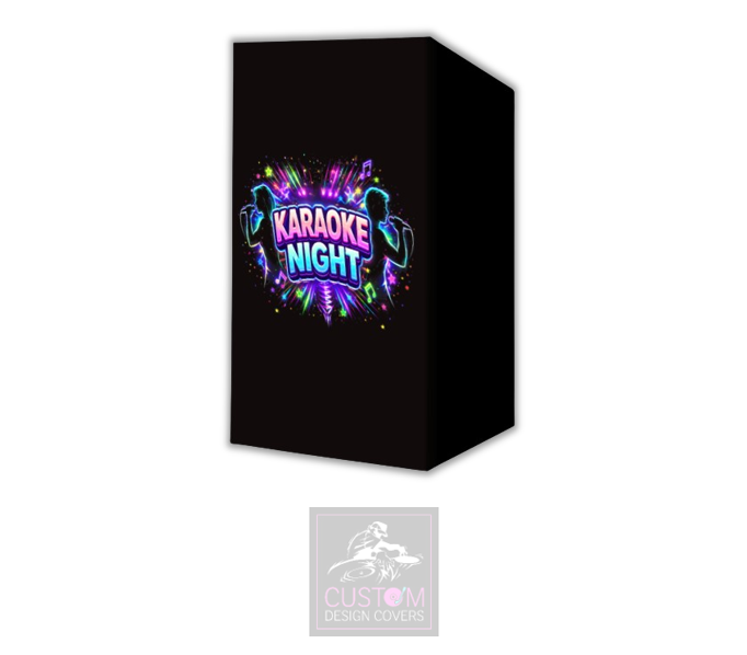 Karaoke Night Lycra DJ Booth Cover