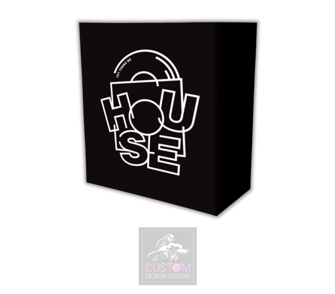 Let There Be House Lycra DJ Booth Cover