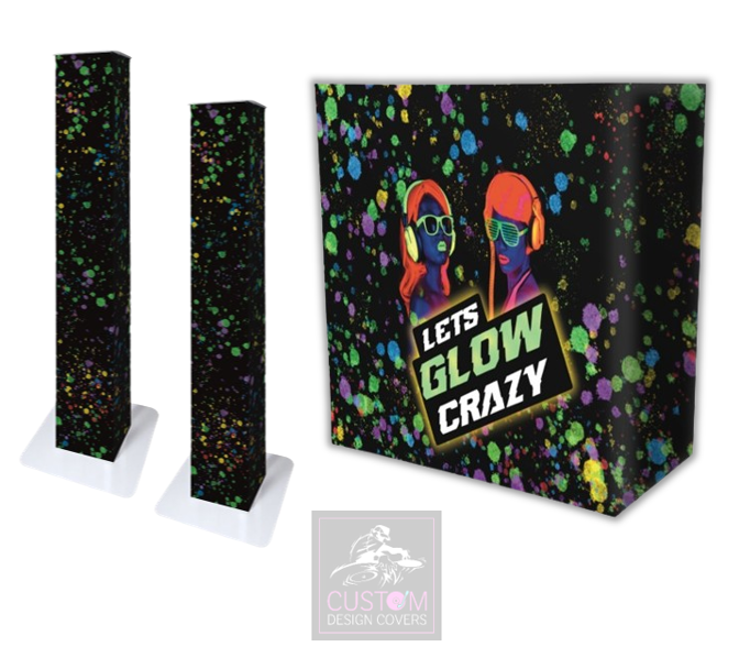 Lets Glow Crazy Lycra DJ Covers (PACKAGE BUNDLE) - TRUSS