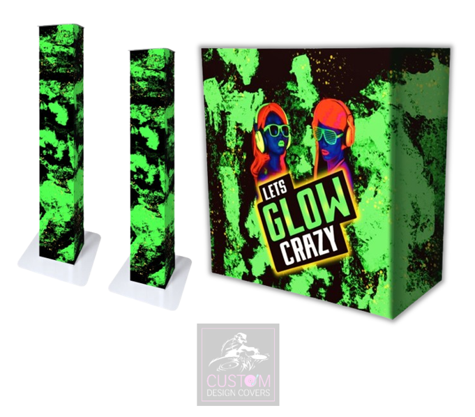 Lets Glow Crazy Lycra DJ Covers (PACKAGE BUNDLE) - TRUSS