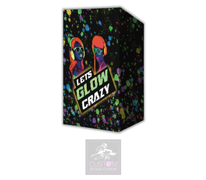 Lets Glow Crazy Lycra DJ Booth Cover