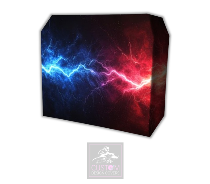 Lightning Lycra DJ Booth Covers