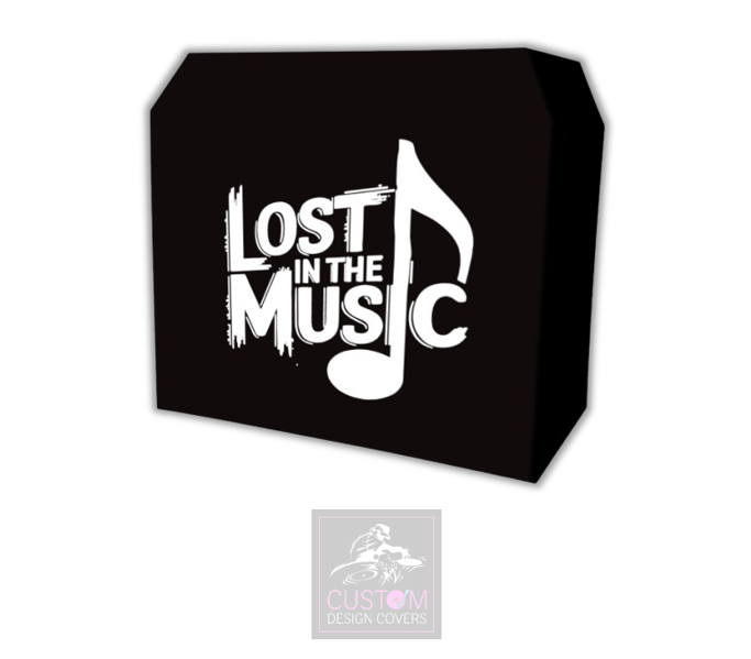 Lost In The Music Lycra DJ Booth Cover