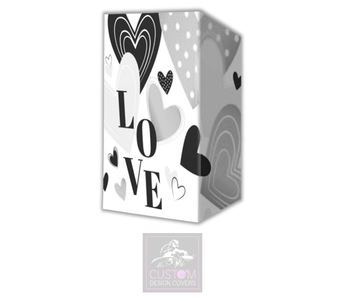 Love Lycra DJ Booth Cover *Black/White*