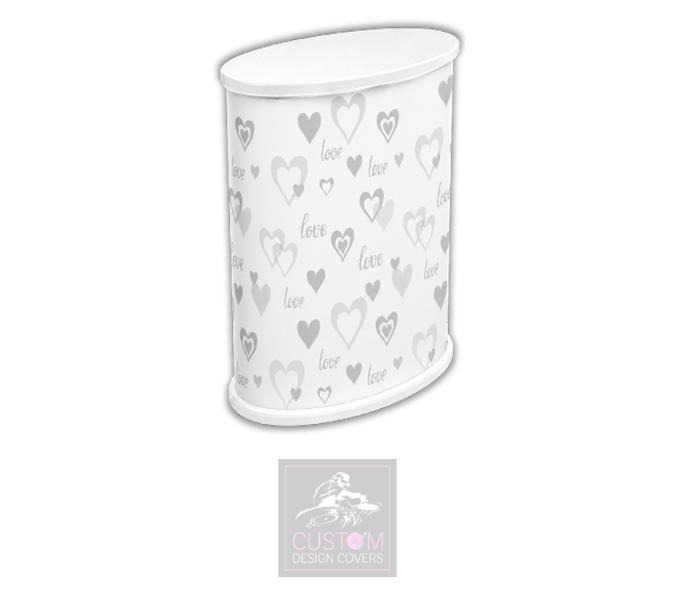 Wedding Hearts Pop Up Counter