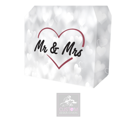 MR & MRS LYCRA DJ S&H BOOTH COVER