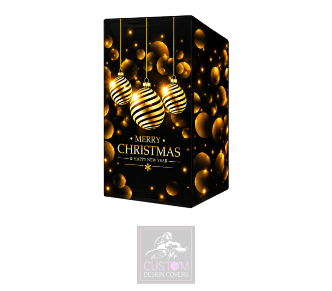 Merry Christmas Lycra DJ Booth Cover