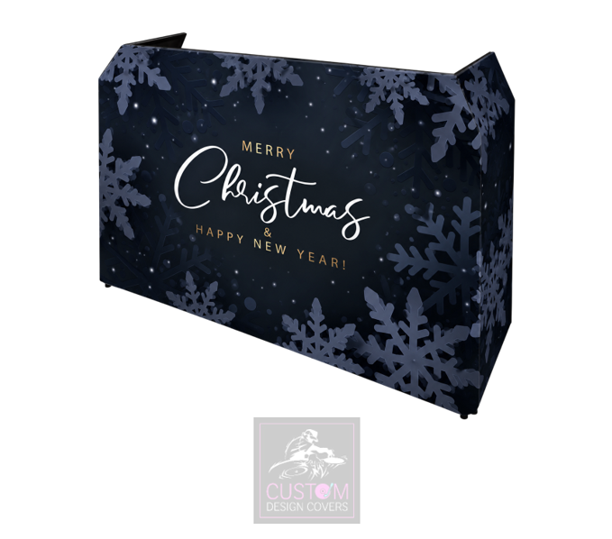 Merry Christmas Lycra DJ Booth Cover