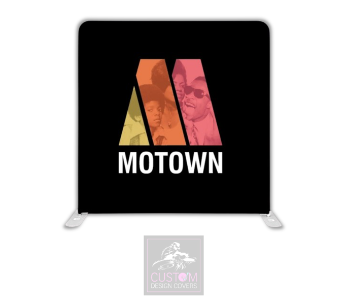 Motown Lycra Pillowcase Backdrop Cover (DOUBLE SIDED)