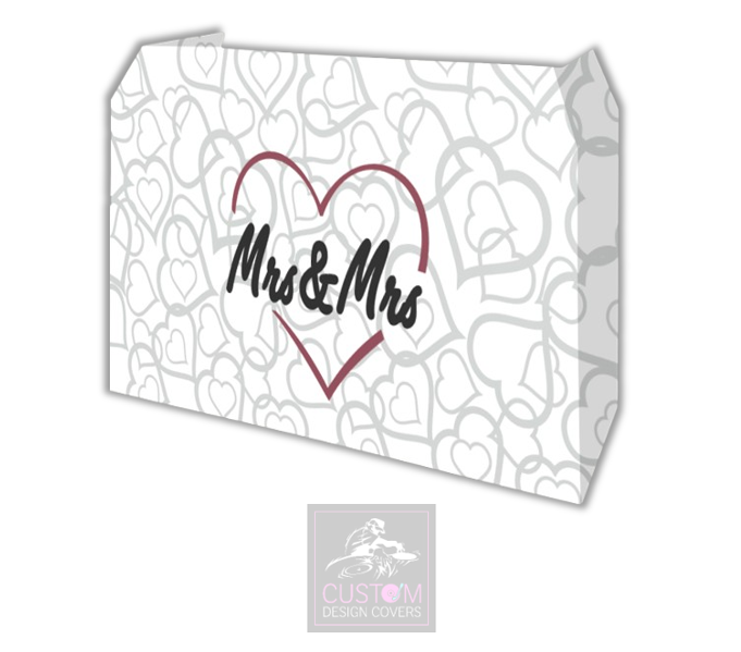 Mr & Mrs Lycra DJ Booth Cover