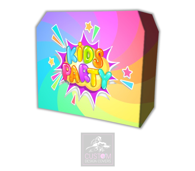 Kids Party Lycra DJ Booth Cover